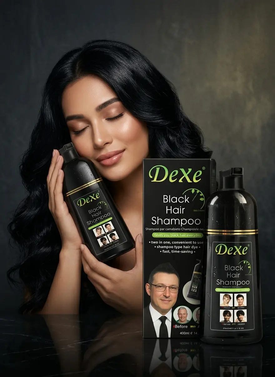 Dexe Black Hair Shampoo 400ml 1