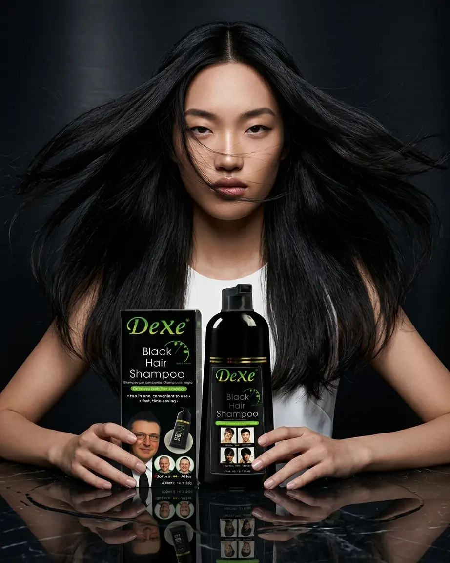 Dexe Black Hair Shampoo 400ml 2