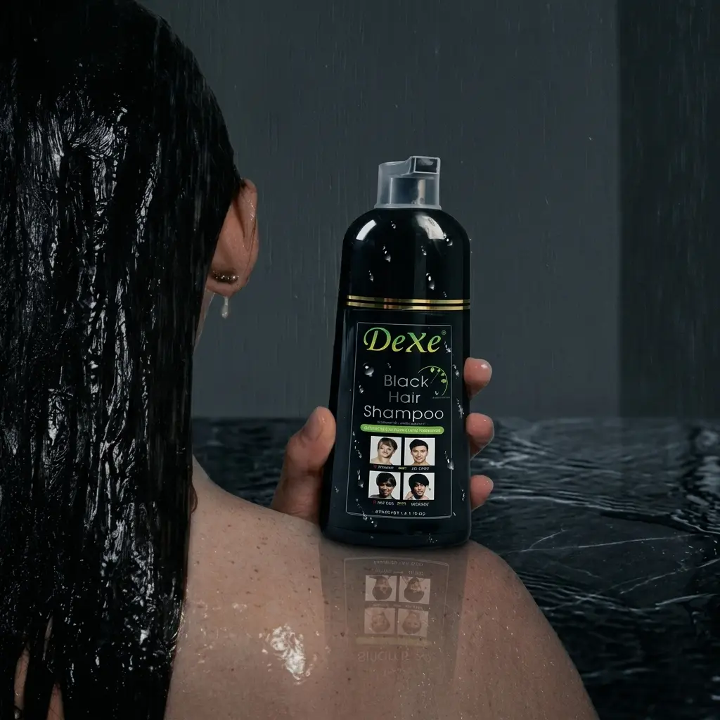Dexe Black Hair Shampoo 400ml 3