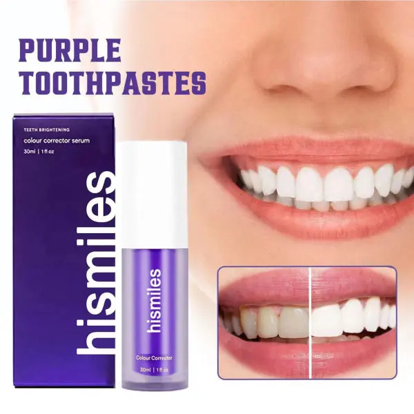 HiSmile V34 Colour Corrector Toothpaste – Ultra+ Whitening