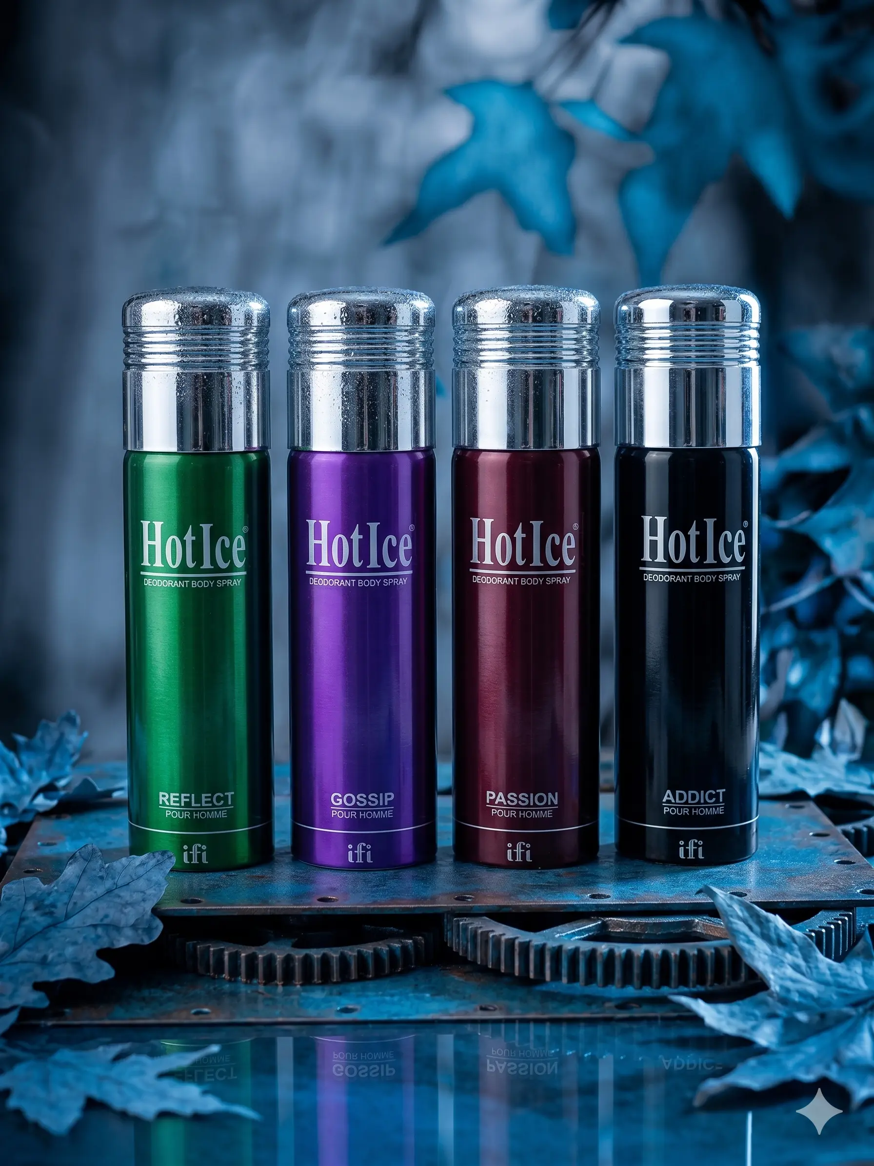 200 ML Hot Ice Brand 4 Pcs Body Spray Combo 2