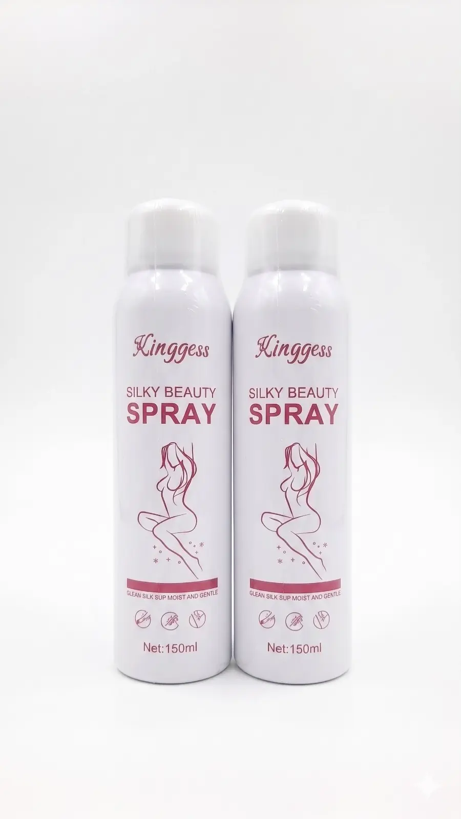 Kingyes Silky Beauty Hair Removal Spray 150ml (2 Pcs Combo)