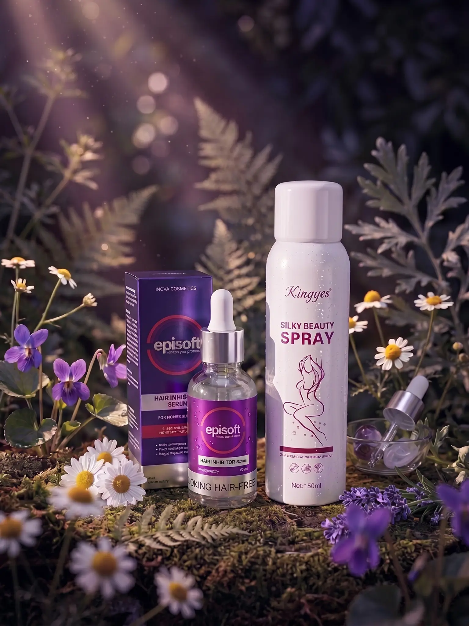 Kingyes Silky Beauty Spray + Episoft Hair Removal Inhibitor Serum (2-in-1 Combo) 4